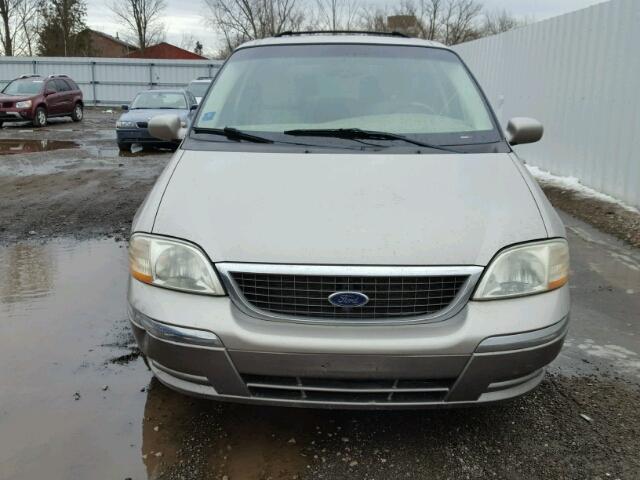 2FMDA58442BB57384 - 2002 FORD WINDSTAR L BEIGE photo 9