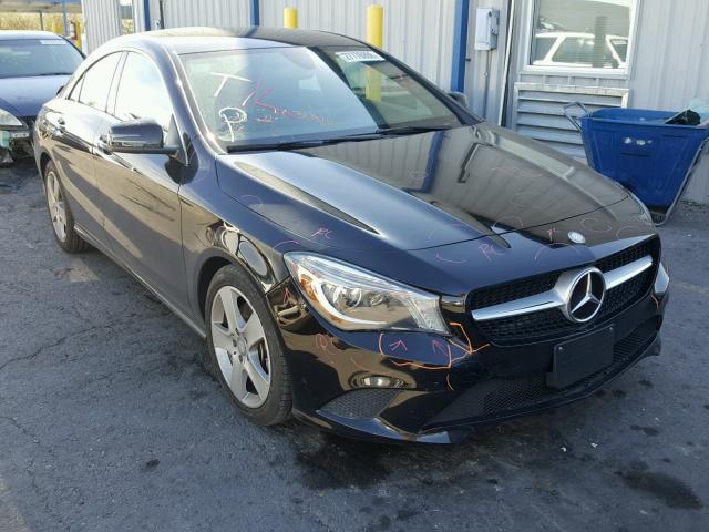 WDDSJ4EBXGN335776 - 2016 MERCEDES-BENZ CLA 250 BLACK photo 1