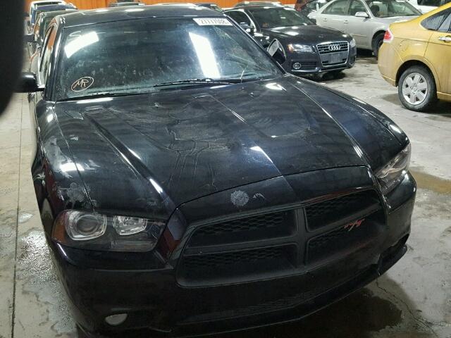 2B3CL5CT7BH572089 - 2011 DODGE CHARGER R/ BLACK photo 9