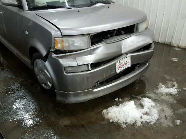 JTLKT324854009177 - 2005 TOYOTA SCION XB Күміс фото 9