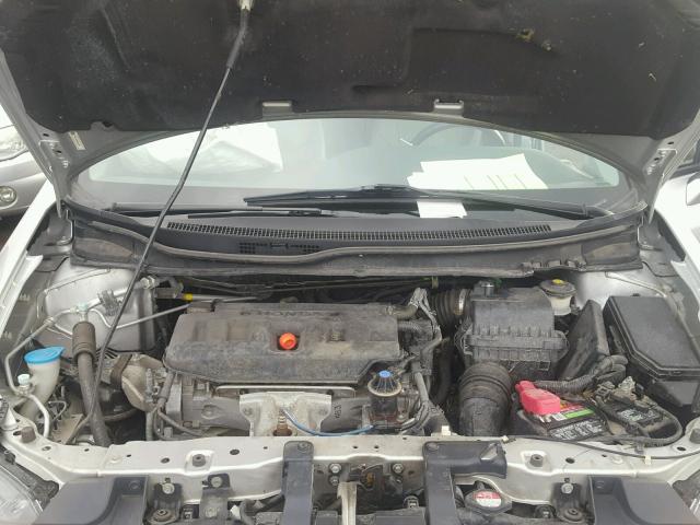 19XFB2F92CE041408 - 2012 HONDA CIVIC EXL SILVER photo 7