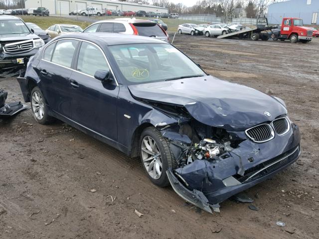 WBANW53548CT52868 - 2008 BMW 550 I BLUE photo 1