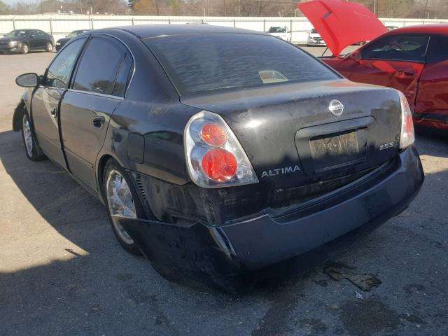 1N4AL11D95C130423 - 2005 NISSAN ALTIMA S BLACK photo 3