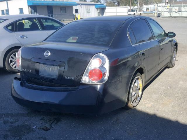 1N4AL11D95C130423 - 2005 NISSAN ALTIMA S BLACK photo 4