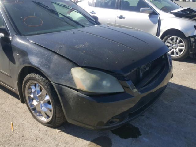 1N4AL11D95C130423 - 2005 NISSAN ALTIMA S BLACK photo 9