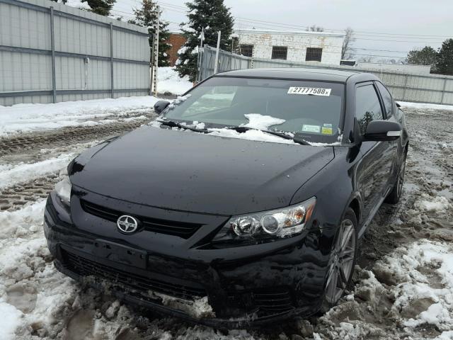 JTKJF5C73C3042389 - 2012 TOYOTA SCION TC 黑色 照片 2