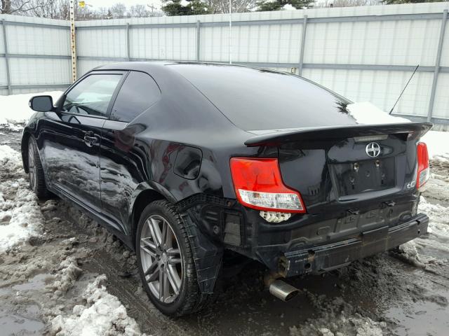 JTKJF5C73C3042389 - 2012 TOYOTA SCION TC 黑色 照片 3