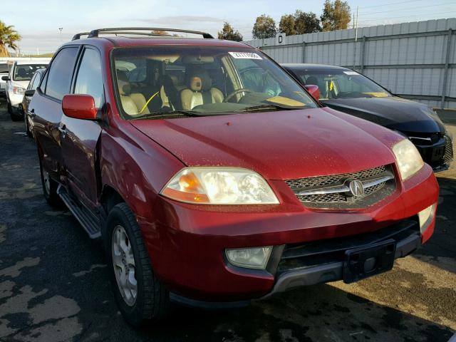 2HNYD186X2H541569 - 2002 ACURA MDX TOURIN RED photo 1