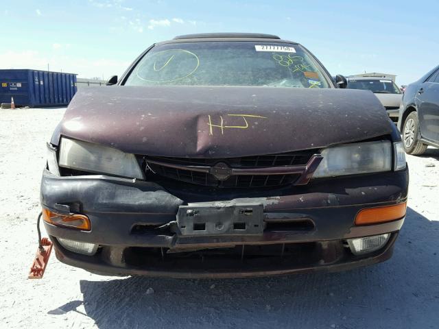 JN1CA21D1VT825495 - 1997 NISSAN MAXIMA GLE BROWN photo 9