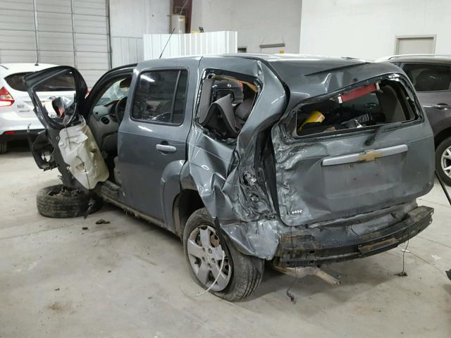 3GNDA13D37S599800 - 2007 CHEVROLET HHR LS CHARCOAL photo 3