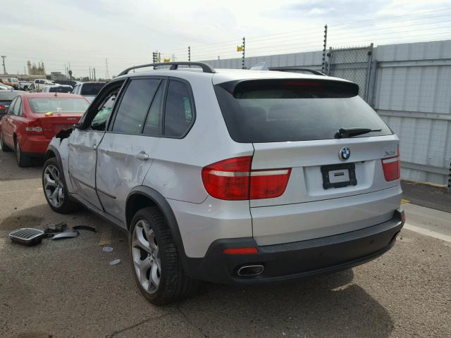 5UXFE83548L167696 - 2008 BMW X5 4.8I SILVER photo 3