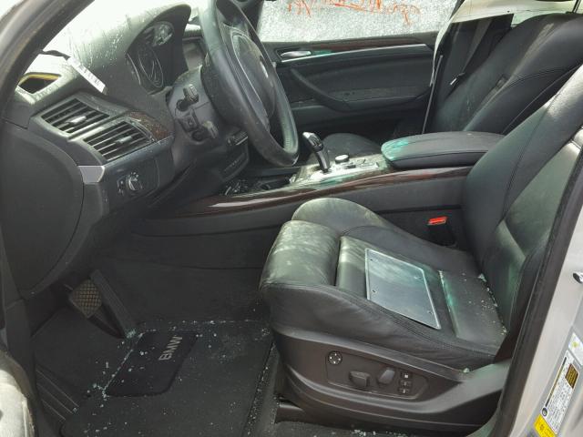 5UXFE83548L167696 - 2008 BMW X5 4.8I SILVER photo 5