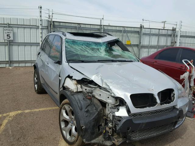 5UXFE83548L167696 - 2008 BMW X5 4.8I SILVER photo 9