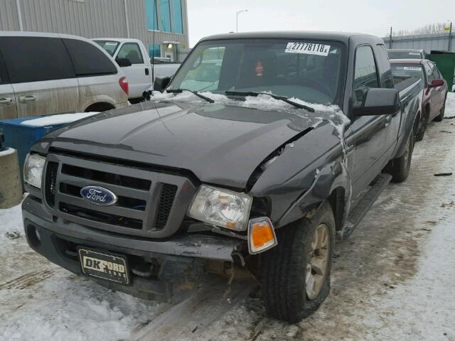 1FTLR4FE9APA14470 - 2010 FORD RANGER SUP GRAY photo 2