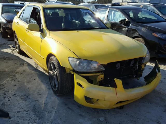 JTHBD182510007020 - 2001 LEXUS IS 300 YELLOW photo 1