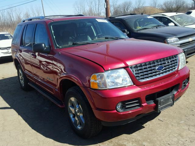 1FMZU75WX4UB33764 - 2004 FORD EXPLORER L RED photo 1