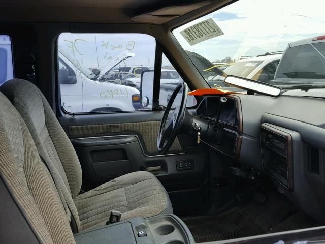 1FTHX25G6KKB43350 - 1989 FORD F250 Կապույտ լուսանկար 5