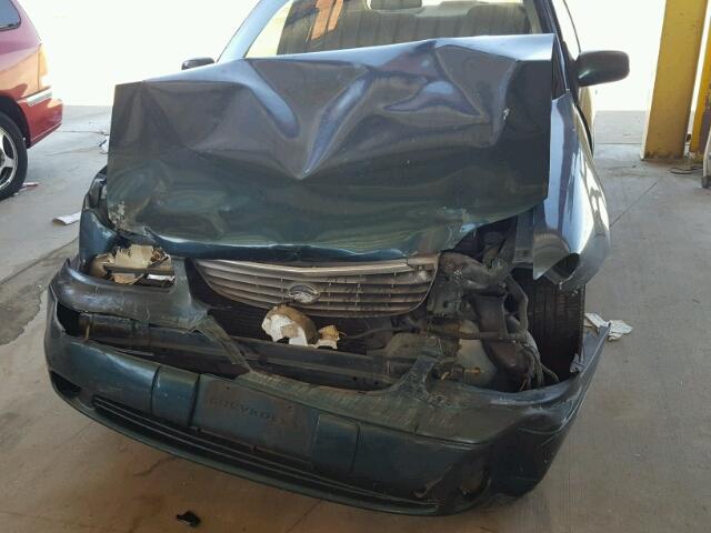 1G1NE52JXX6223530 - 1999 CHEVROLET MALIBU LS მწვანე ფოტო 9