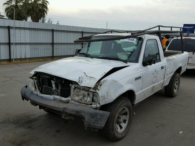 1FTYR10U97PA37051 - 2007 FORD RANGER WHITE photo 2