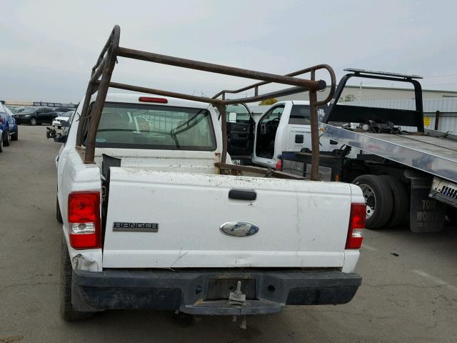 1FTYR10U97PA37051 - 2007 FORD RANGER WHITE photo 6