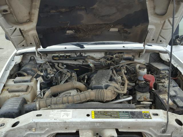 1FTYR10U97PA37051 - 2007 FORD RANGER WHITE photo 7