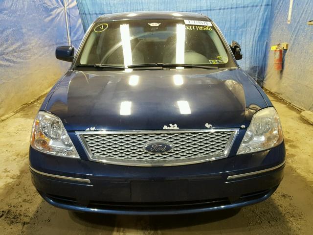 1FAHP24147G126396 - 2007 FORD FIVE HUNDR BLUE photo 9