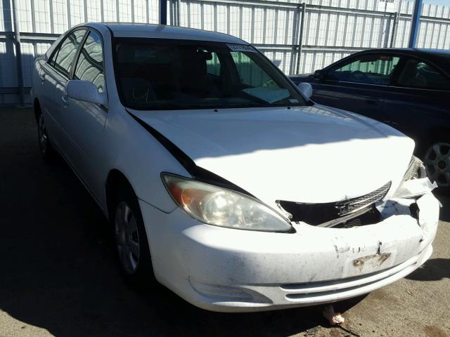 4T1BE30KX3U230019 - 2003 TOYOTA CAMRY LE WHITE photo 1