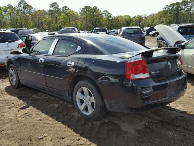 2B3CA3CV2AH165646 - 2010 DODGE CHARGER SX BLACK photo 3