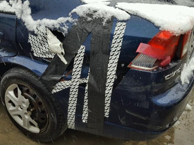 2HGES26703H552163 - 2003 HONDA CIVIC EX ლურჯი ფოტო 9