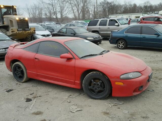 4A3AK44Y3WE062202 - 1998 MITSUBISHI ECLIPSE GS RED photo 9