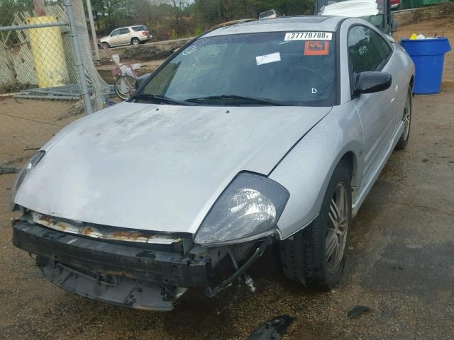 4A3AC74H03E155530 - 2003 MITSUBISHI ECLIPSE GT SILVER photo 2