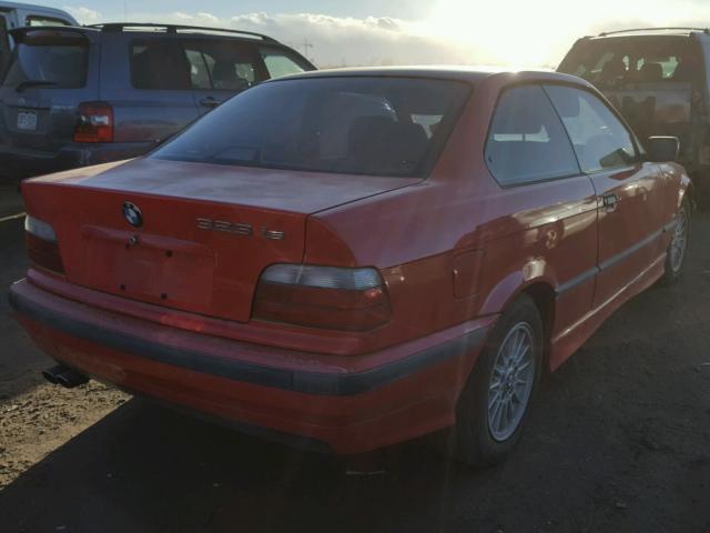 WBABF832XWEH60354 - 1998 BMW 323 IS AUT RED photo 4
