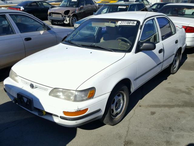 1NXBA02E2TZ421547 - 1996 TOYOTA COROLLA WHITE photo 2