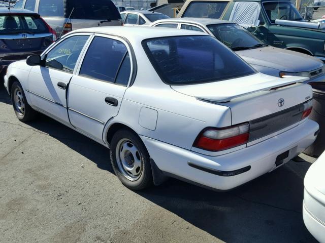 1NXBA02E2TZ421547 - 1996 TOYOTA COROLLA WHITE photo 3