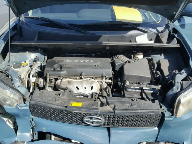 JTLKE50E181027172 - 2008 TOYOTA SCION XB 青色 照片 7
