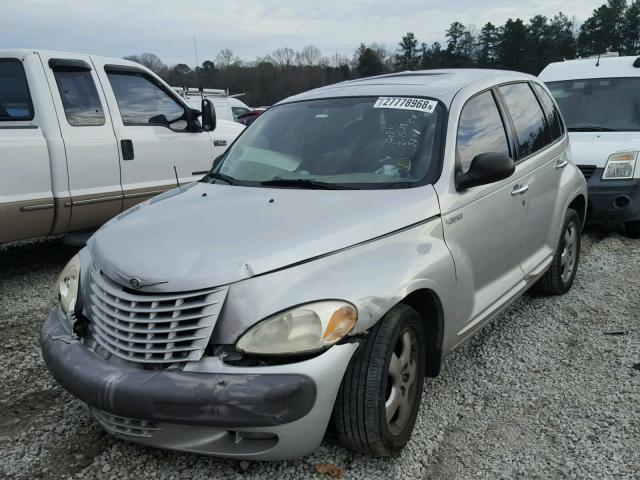 3C8FY68B82T273641 - 2002 CHRYSLER PT CRUISER SILVER photo 2