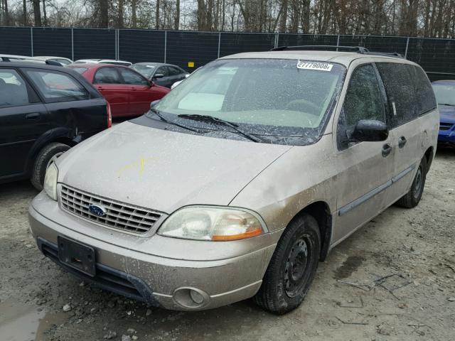 2FMDA51453BA06873 - 2003 FORD WINDSTAR L GOLD photo 2