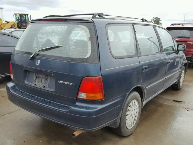 JHMRA1861SC029459 - 1995 HONDA ODYSSEY LX GREEN photo 4