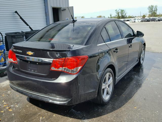 1G1PG5SC5C7125949 - 2012 CHEVROLET CRUZE LT CHARCOAL photo 4