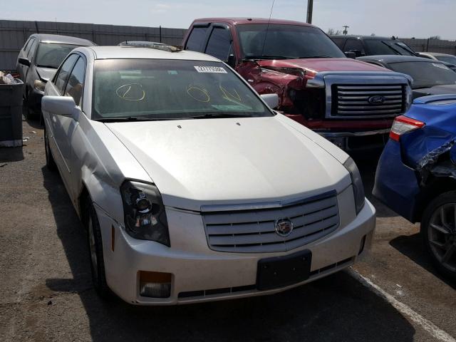 1G6DM57T670106761 - 2007 CADILLAC CTS WHITE photo 1