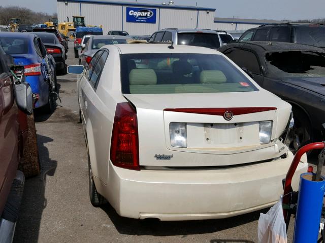 1G6DM57T670106761 - 2007 CADILLAC CTS WHITE photo 3