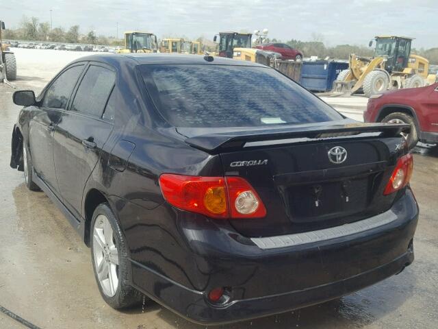 2T1BE40E59C025671 - 2009 TOYOTA COROLLA XR 黑色 照片 3