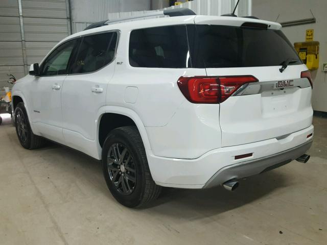 1GKKNMLS3HZ156124 - 2017 GMC ACADIA SLT WHITE photo 3