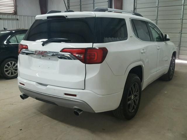 1GKKNMLS3HZ156124 - 2017 GMC ACADIA SLT WHITE photo 4