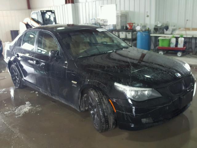WBANV9C53AC138129 - 2010 BMW 535 XI Czarny zdjęcie 1
