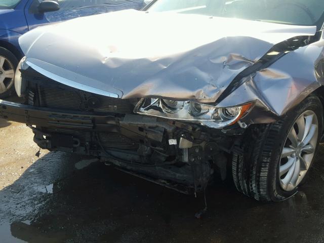 KMHFC46F46A126011 - 2006 HYUNDAI AZERA SE GRAY photo 9