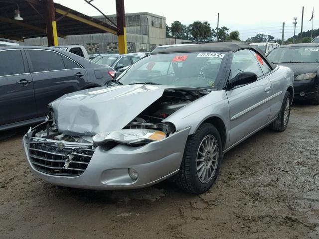 1C3EL55RX6N205066 - 2006 CHRYSLER SEBRING TO SILVER photo 2