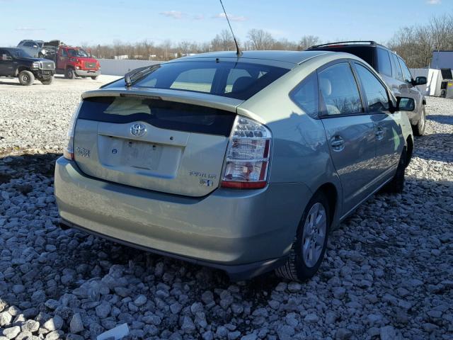 JTDKB20U967507903 - 2006 TOYOTA PRIUS GOLD photo 4