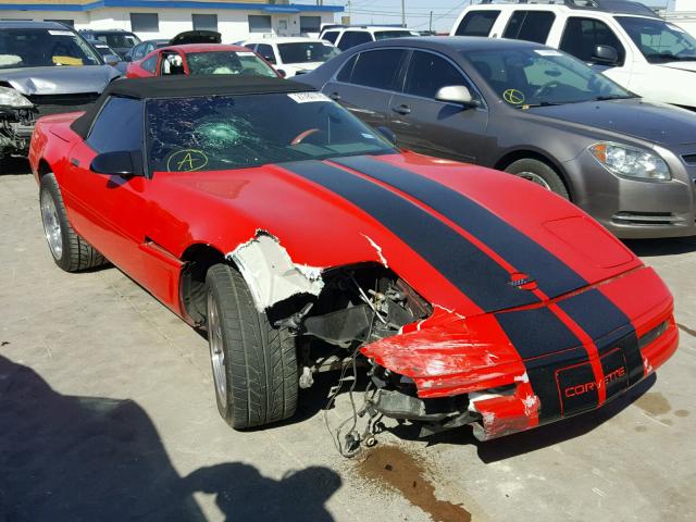 1G1YY32P3T5100441 - 1996 CHEVROLET CORVETTE RED photo 1