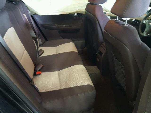 1G1ZC5EB5AF306754 - 2010 CHEVROLET MALIBU 1LT 石墨色 照片 6